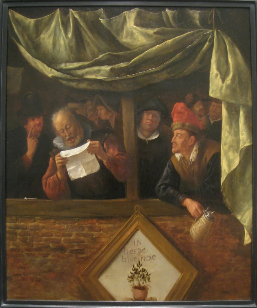 Les rhétoriciens - Jan Steen