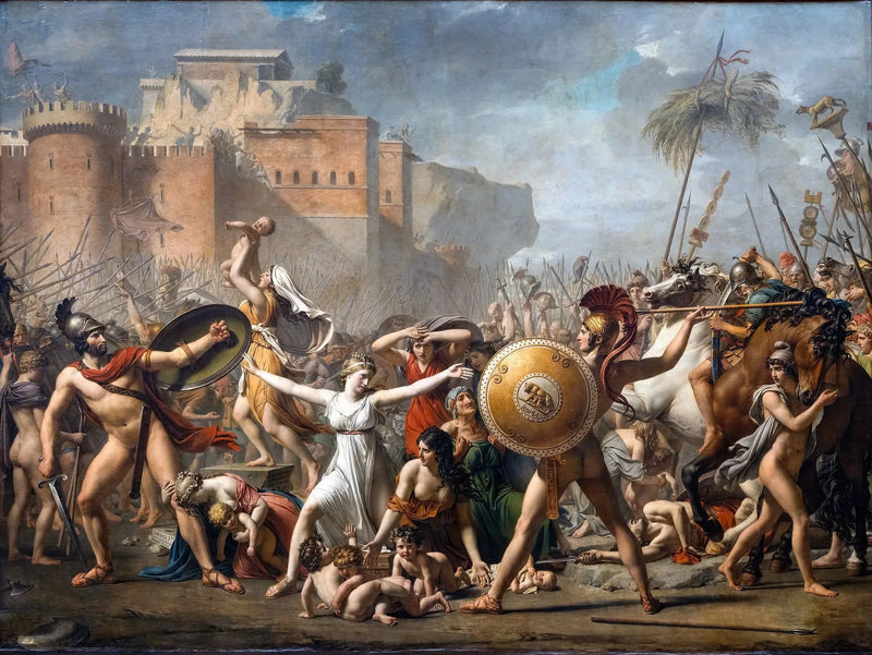 Les Sabines - Jacques-Louis David