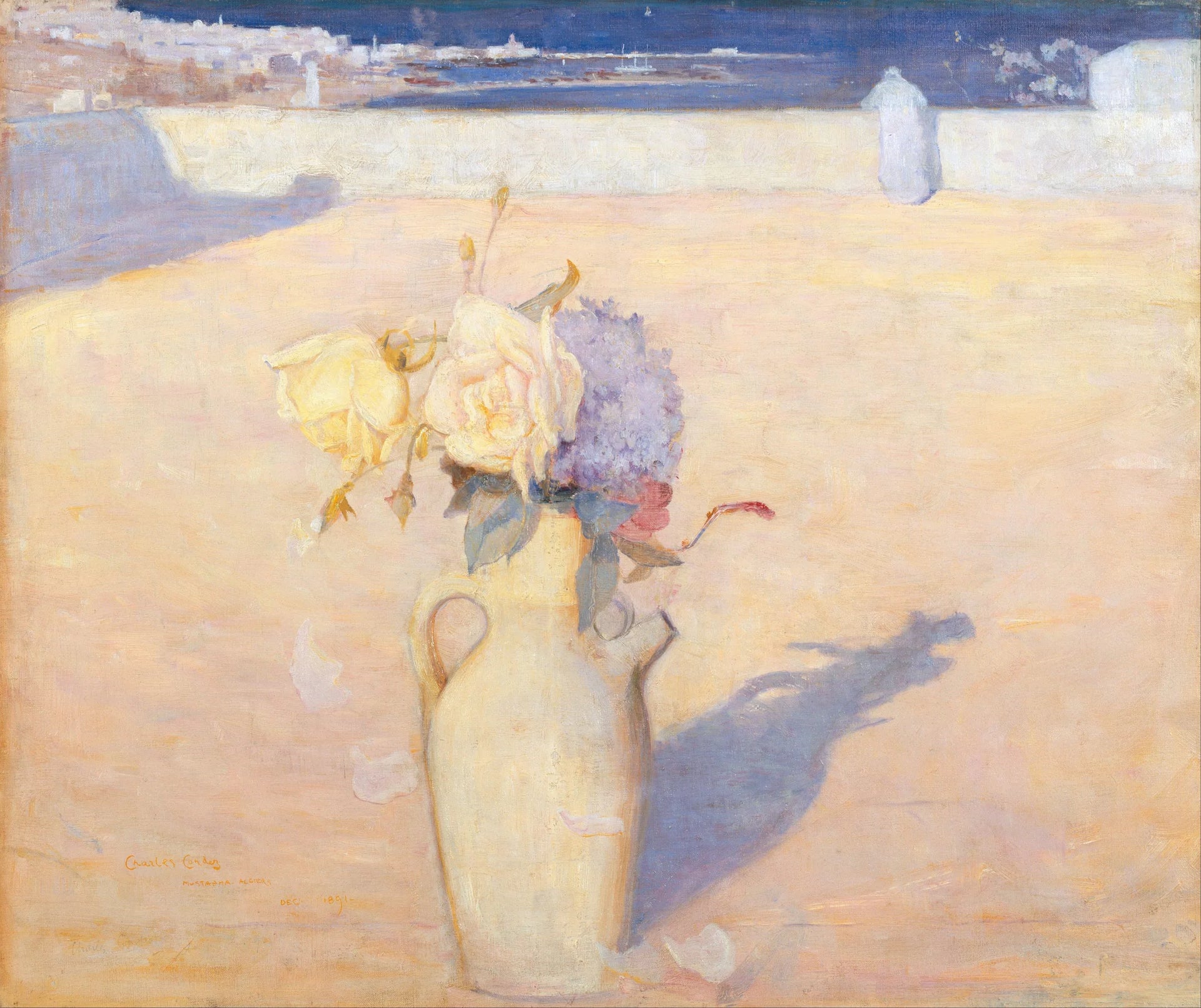 Les sables brûlants, Mustapha, Alger - Charles Conder image 1 copie de tableau peinte à la main