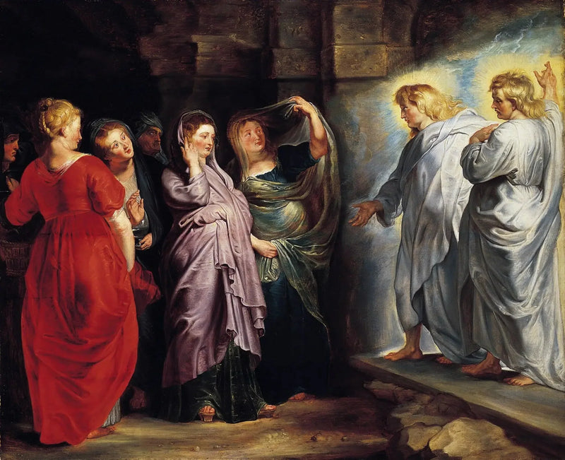 Les Saintes Femmes au Sépulcre - Peter Paul Rubens