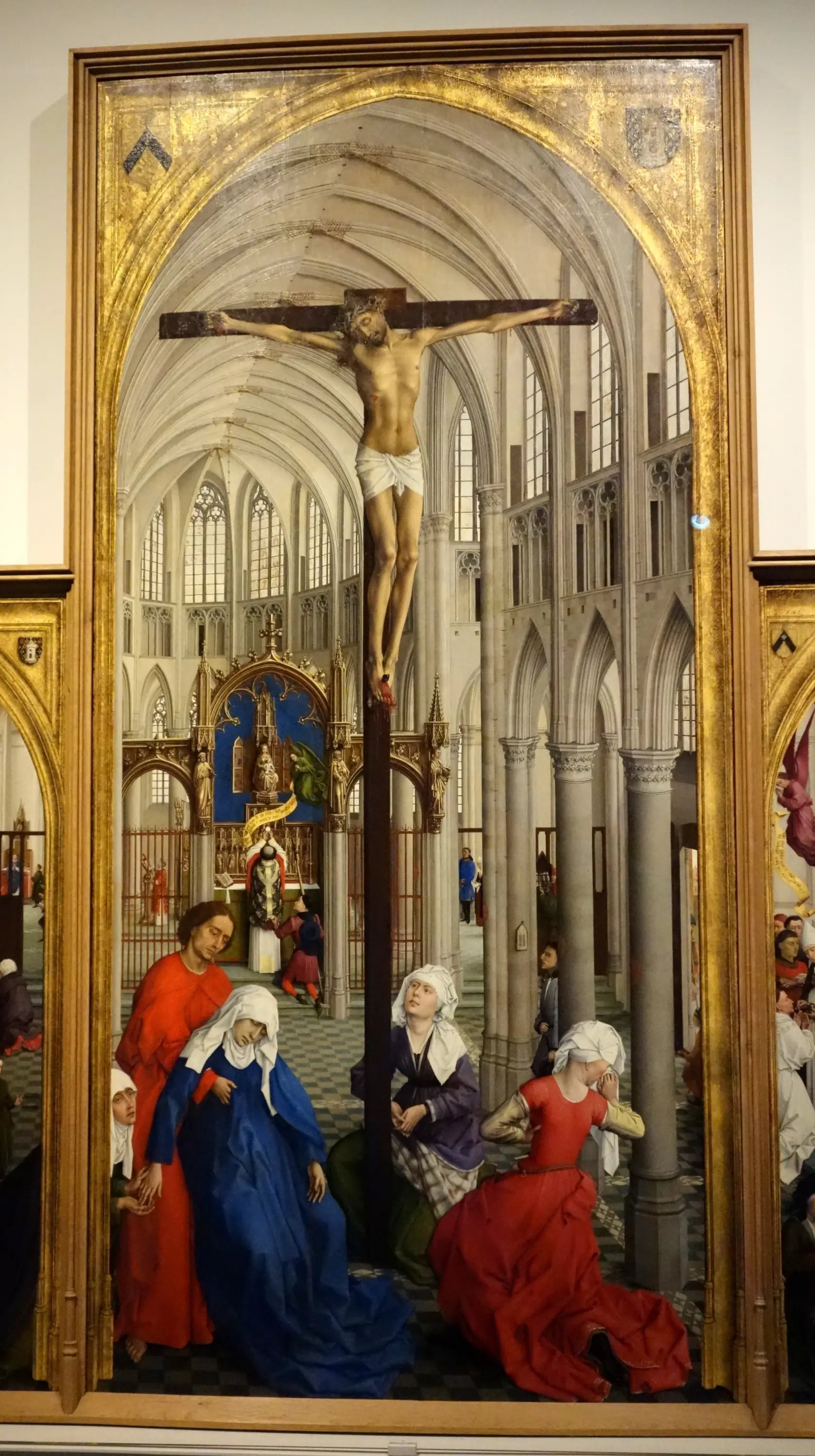 Les Sept Sacrements (panneau central) - Rogier van der Weyden image 1 reproduction réalisée par Alpha Reproduction
