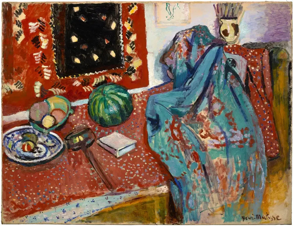 Les Tapis rouges - Henri Matisse image 1 tableau peint à l’huile sur toile