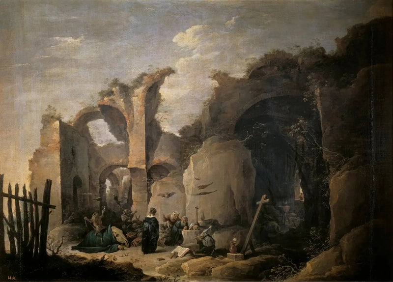 Les Tentations de Saint Antoine Abbé - David Teniers le Jeune
