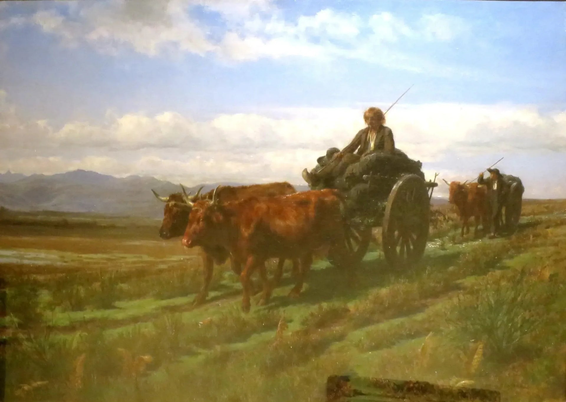 Les transporteurs de charbon - Rosa Bonheur image 1 reproduction de peinture à l’huile