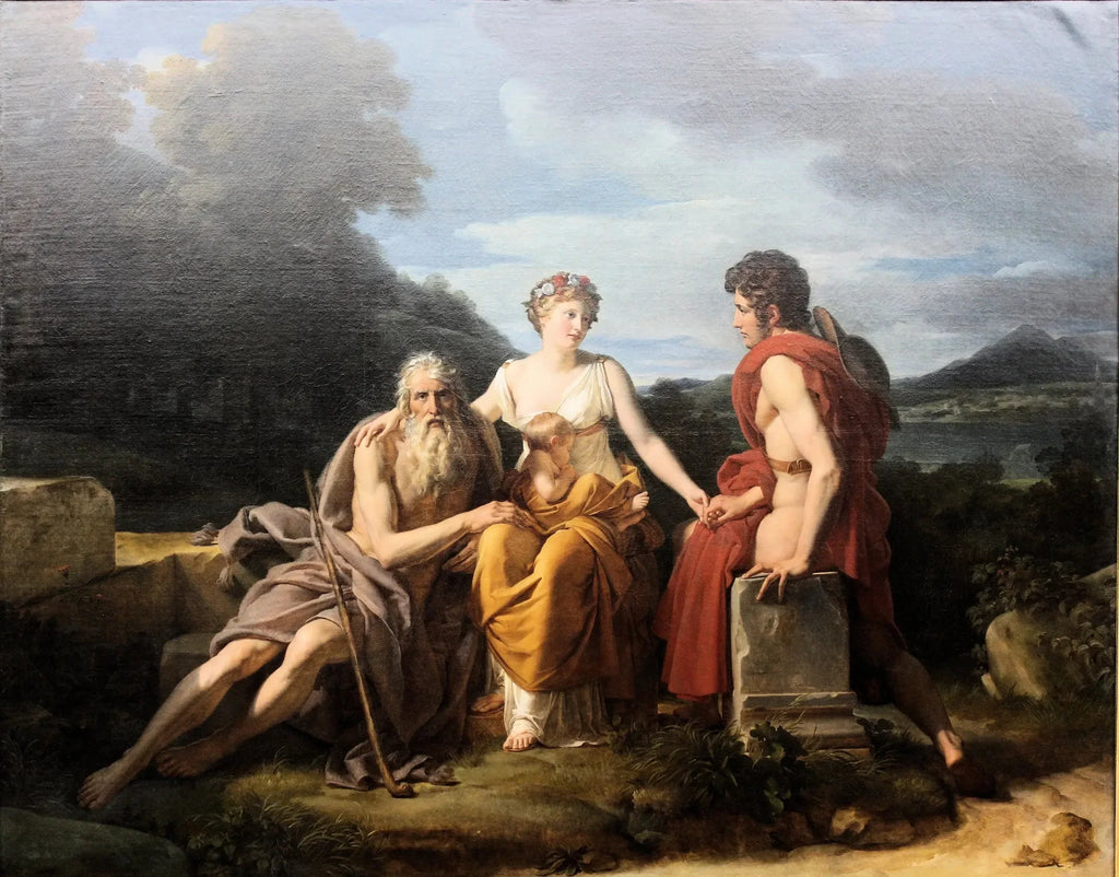 Les trois âges - François Gérard image 1 copie peinte à la main à l’huile