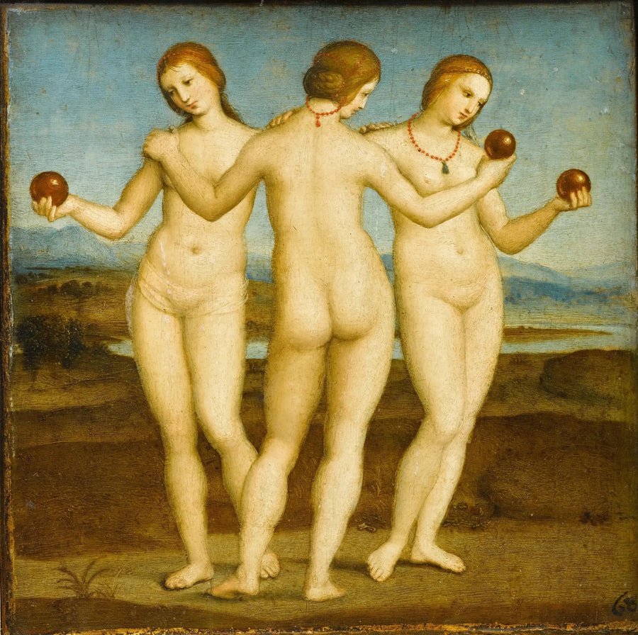 Les Trois Grâces - Raphaël Sanzio