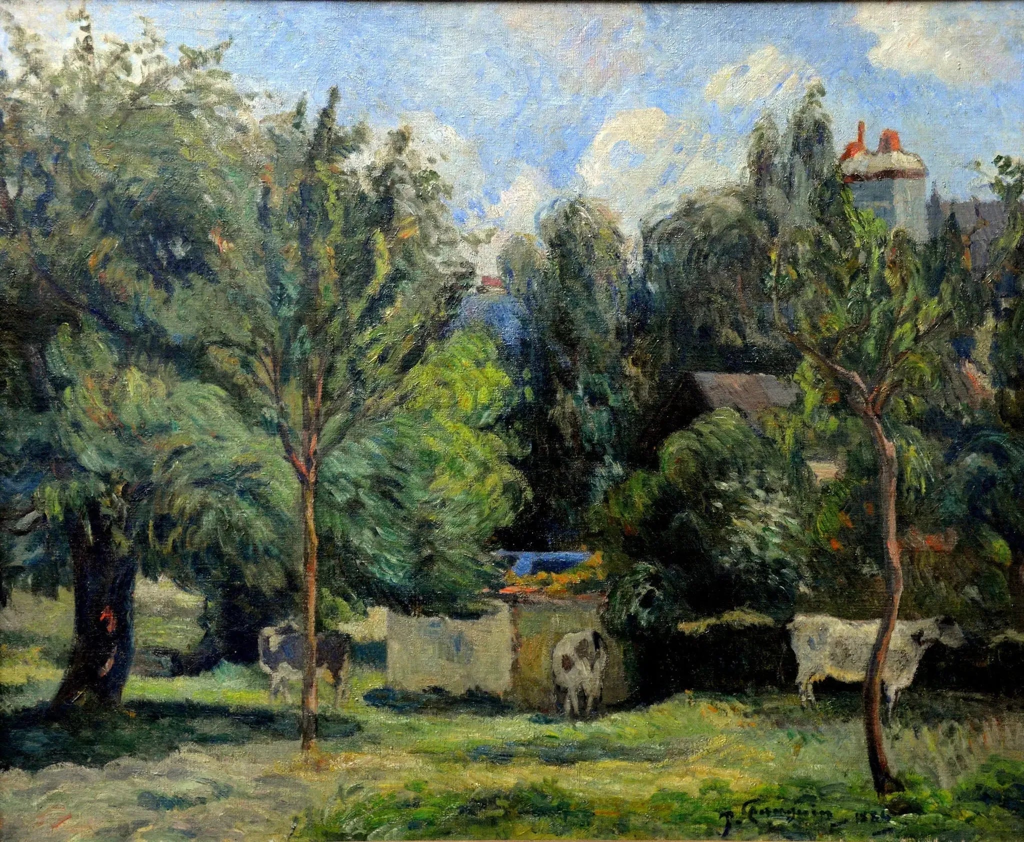Les Trois vaches - Paul Gauguin image 1 reproduction d’œuvre d’art à l’huile