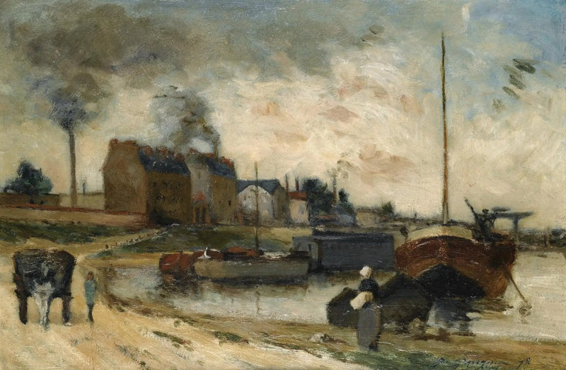 Les Usines Cail et le quai de Grenelle - Paul Gauguin