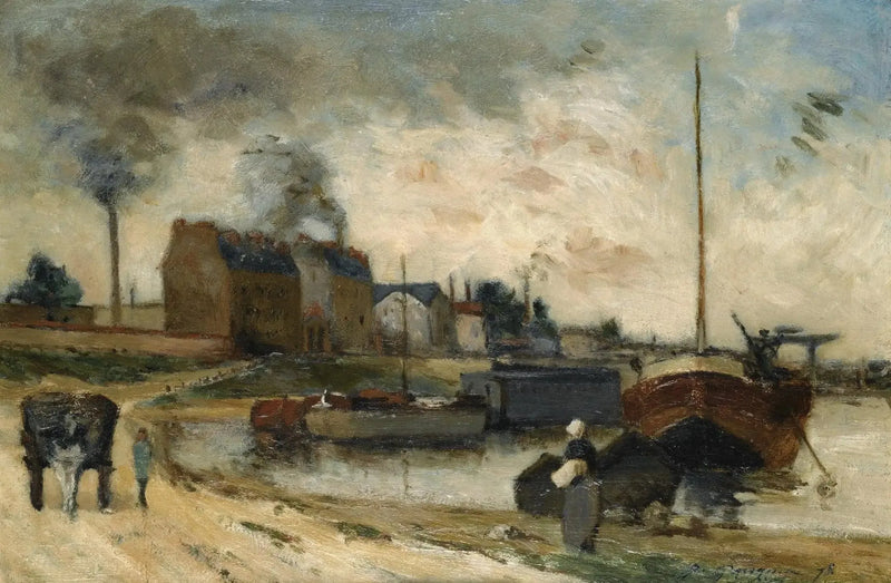 Les Usines Cail et le quai de Grenelle - Paul Gauguin