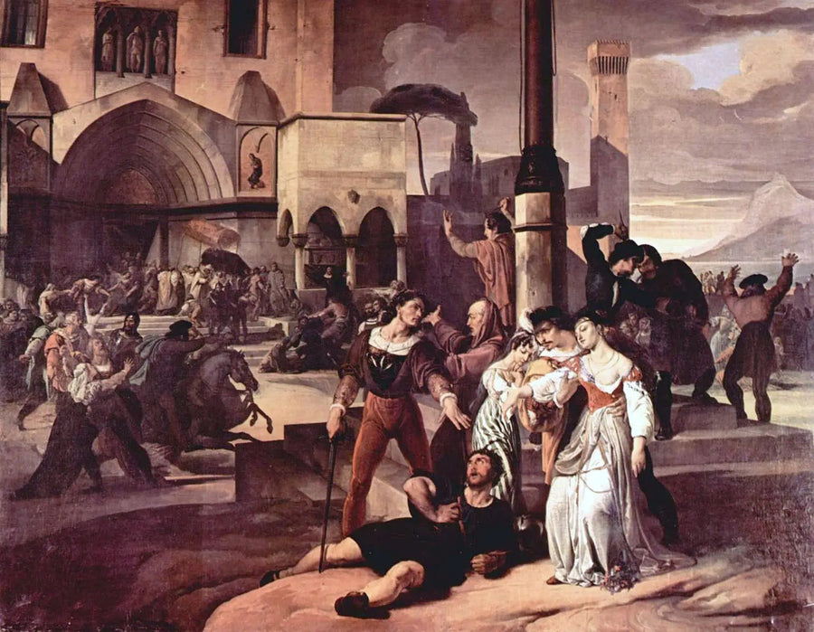 Les vêpres siciliennes - Francesco Hayez