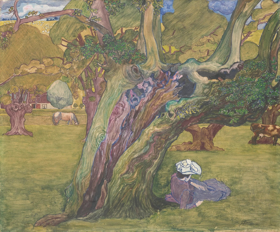 Les vieux chênes du Surrey - Jan Toorop