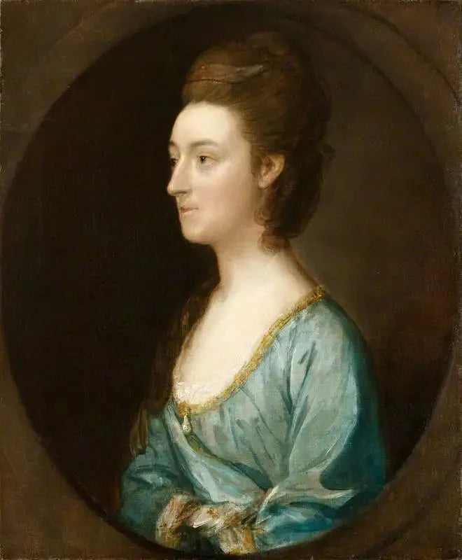 Letitia Leigh, Mme Townley Balfour (1746-1838) - Thomas Gainsborough image 1 reproduction artisanale de tableau