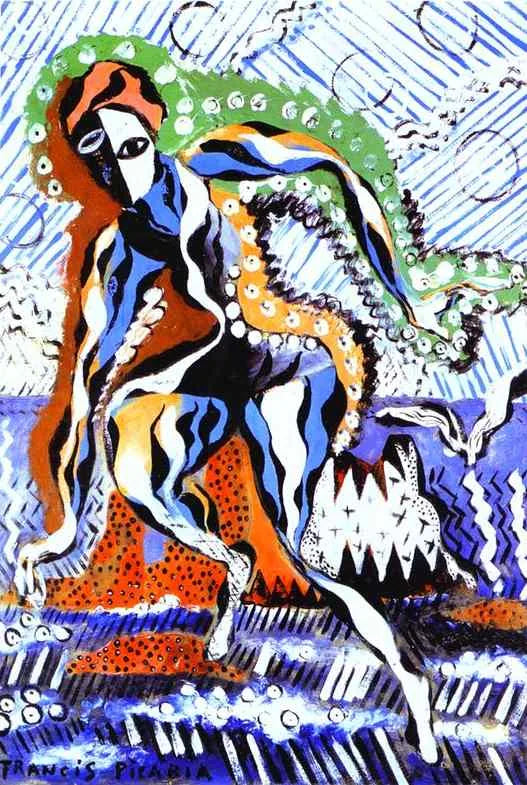 Lever de soleil - Francis Picabia image 1 tableau peint à l’huile sur toile