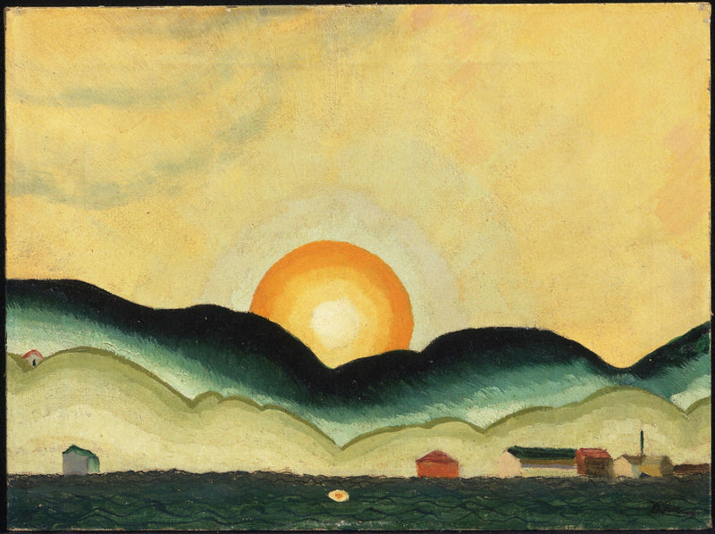 Lever du soleil, port de Northport - Arthur Dove