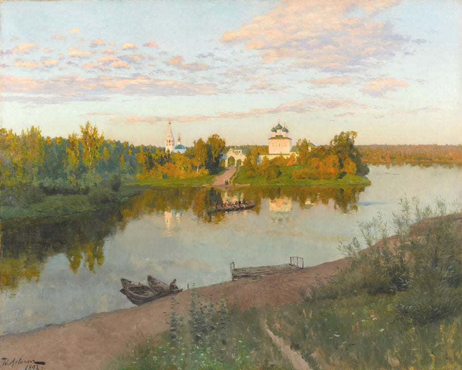 Evening Bells - Isaac Levitan