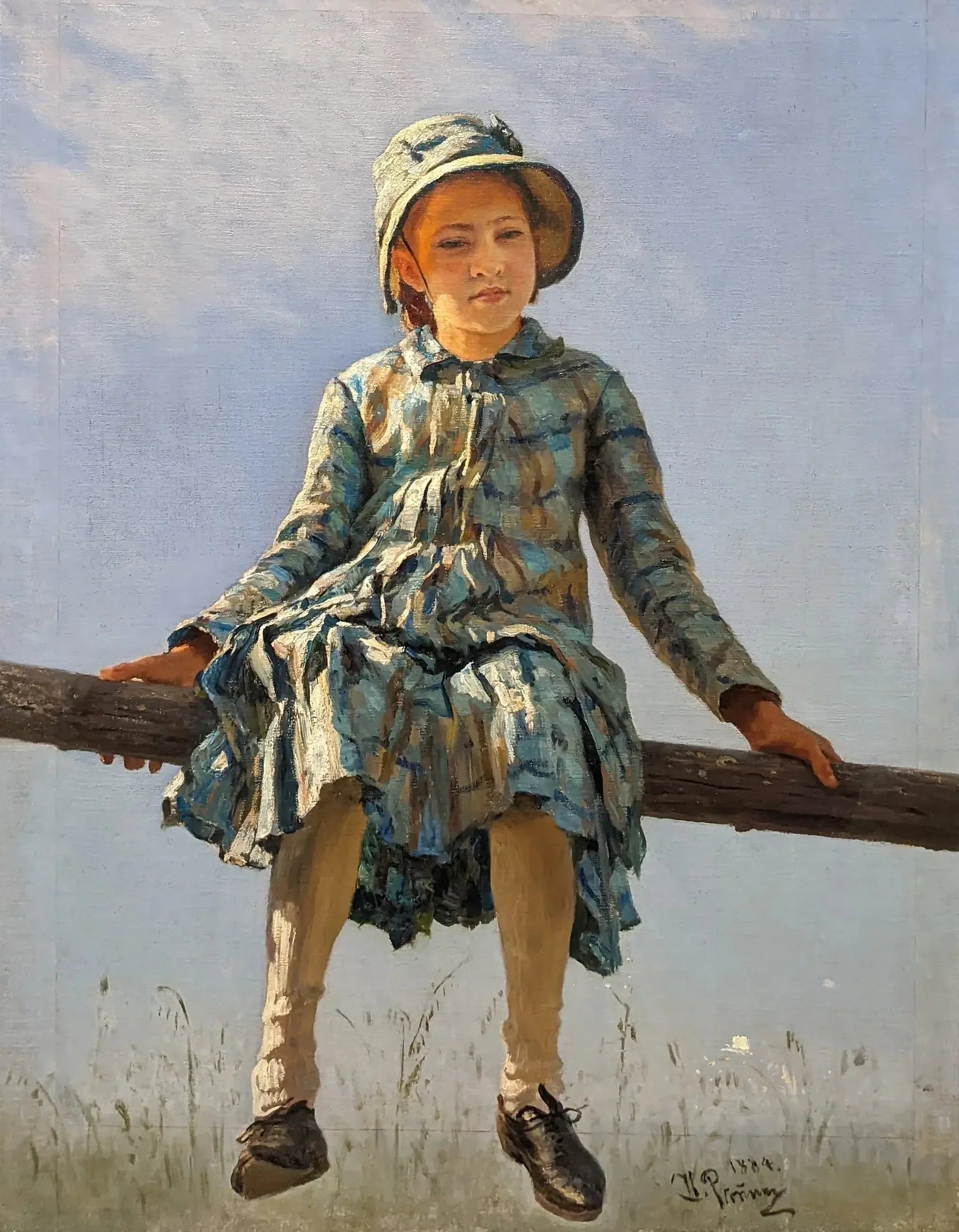 Libellule - Ilya Repin image 1 reproduction de peinture à l’huile