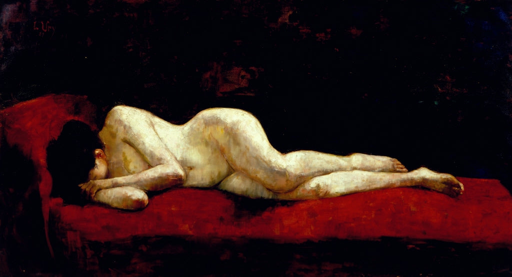 Liegender Akt - Lesser Ury