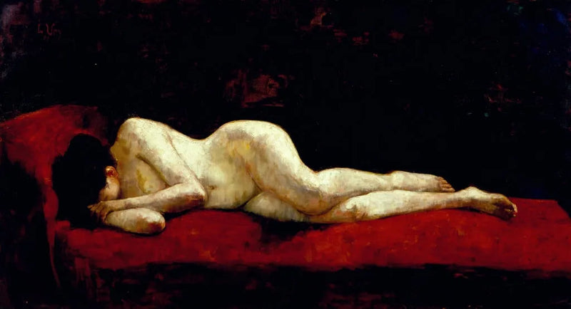 Liegender Akt - Lesser Ury