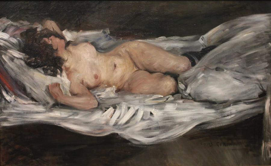 Liegender weiblicher Akt - Lovis Corinth