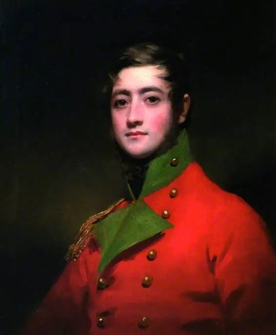 Lieutenant Alexander Graham Spiers (né en 1793) - Henry Raeburn image 1 copie peinte à la main à l’huile