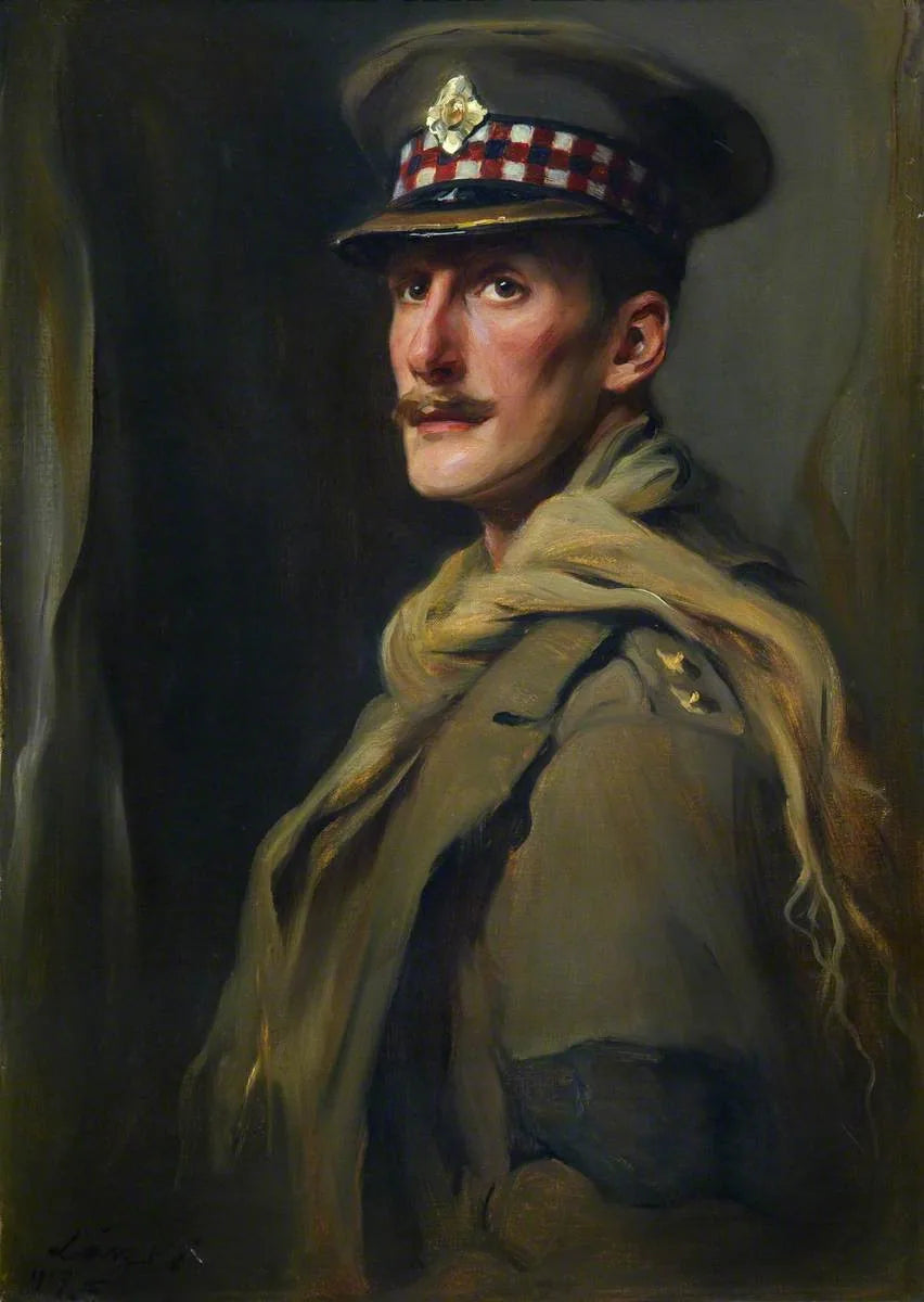 Lieutenant D. Hope, Gardes écossais - Philip de László image 1 reproduction réalisée par Alpha Reproduction