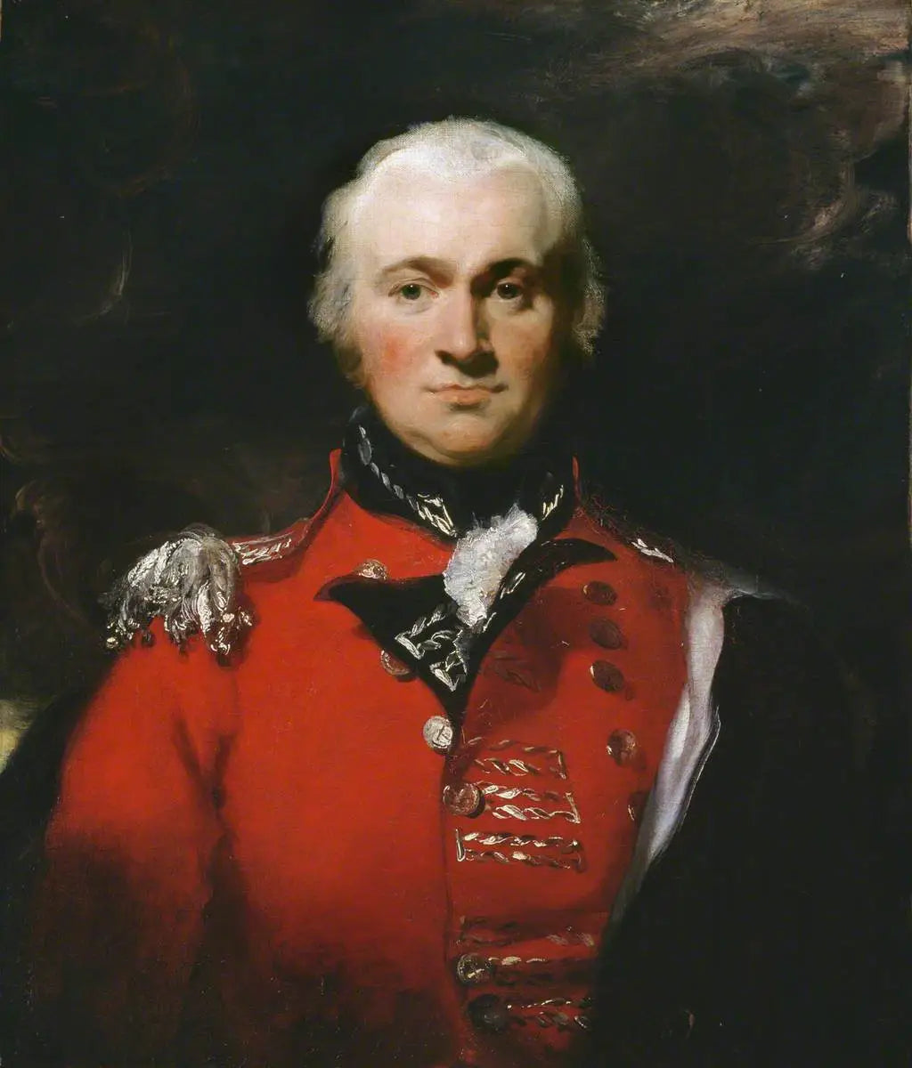 Lieutenant-général (plus tard général Sir) Robert Brownrigg (1759-1833) - Thomas Lawrence image 1 copie de tableau peinte à la main