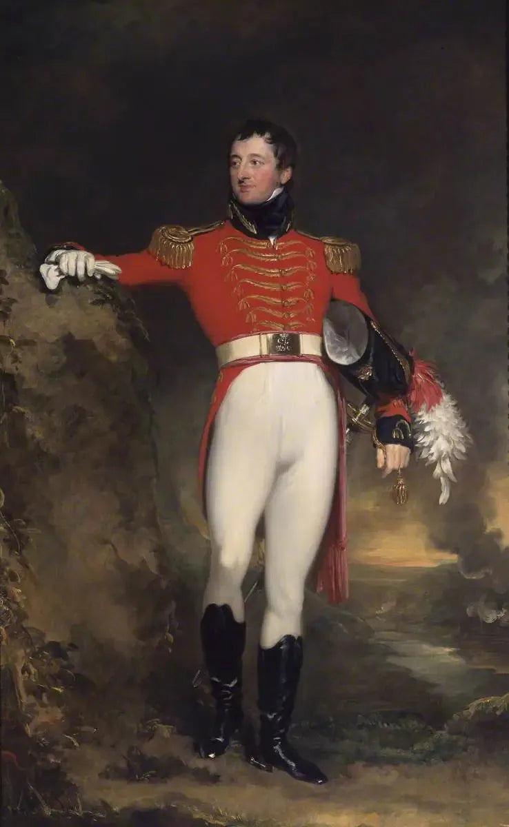 Lieutenant-général William Craven (1770–1825), 1er comte de Craven - Thomas Lawrence image 1 reproduction artisanale de tableau