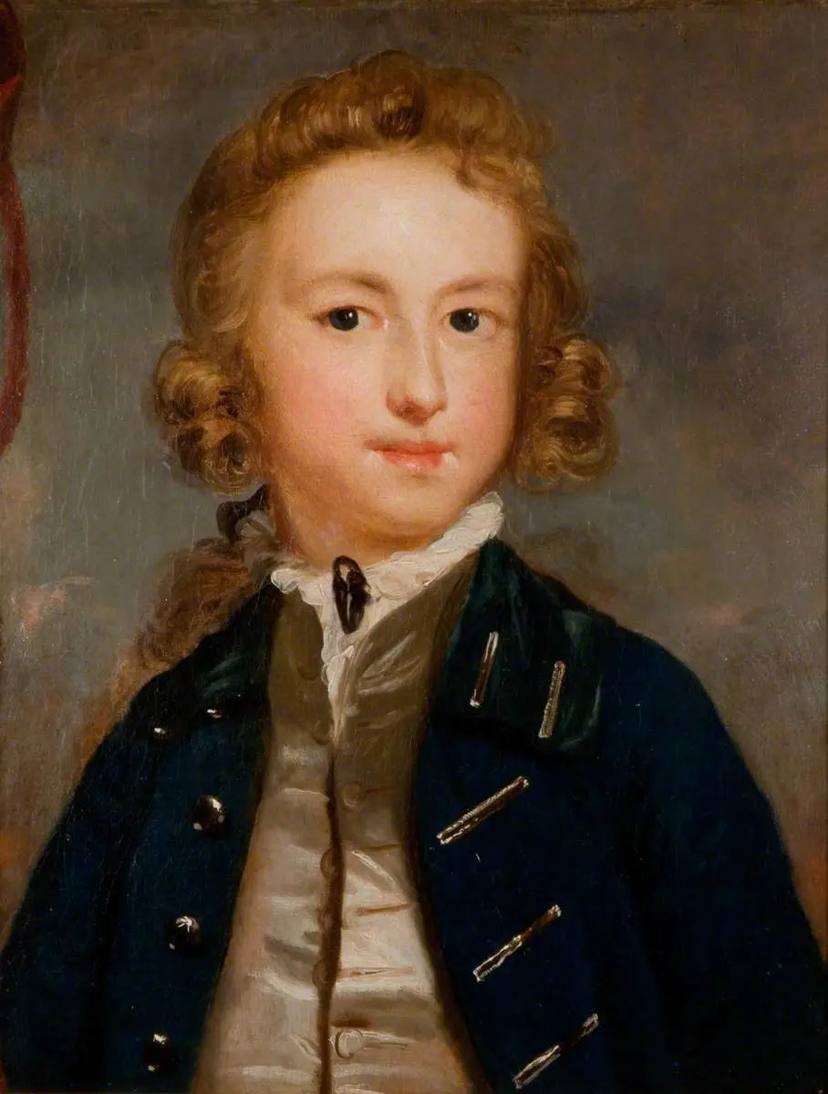 Lieutenant Robert Haswell, RN (fils de John Haswell de Tiverton, Devon) - Joshua Reynolds image 1 reproduction d’œuvre d’art à l’huile