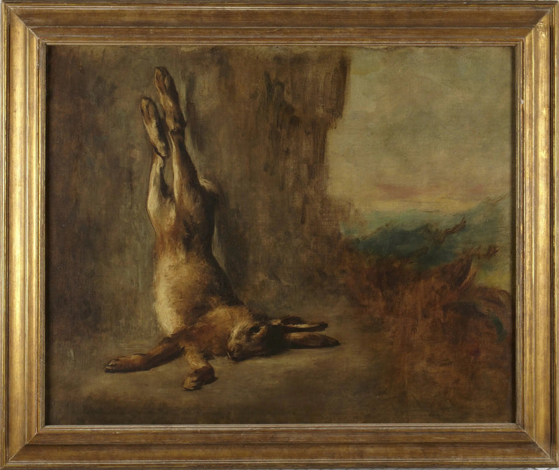 lièvre - Eugène Delacroix