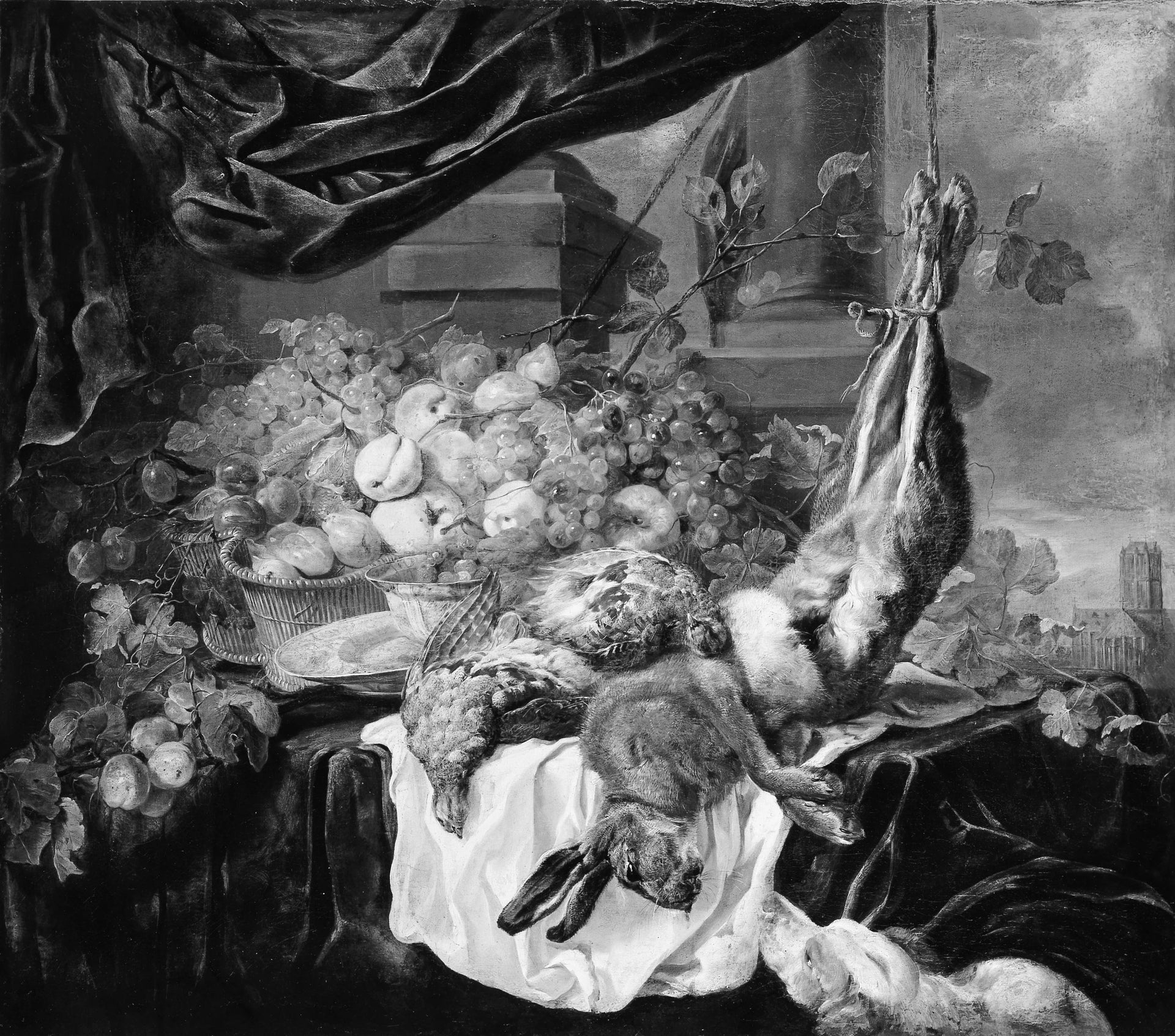 Un lièvre, des perdrix et des fruits - Jan Fyt