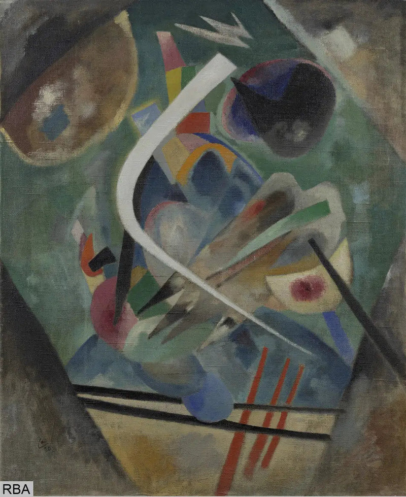 Ligne blanche - Vassily Kandinsky