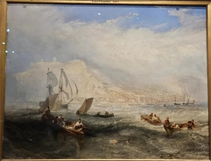Line Fishing, off Hastings - J. M. W. Turner
