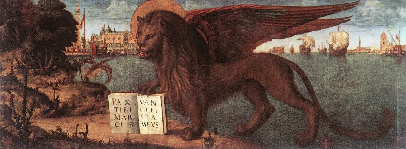 Lion de saint Marc - Vittore Carpaccio image 1 tableau peint à l’huile sur toile