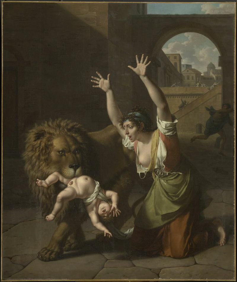 Le Lion de Florence - Nicolas André Monsiau