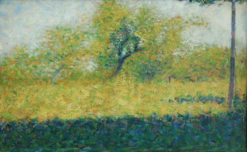 Lisière de bois au printemps - Georges Seurat