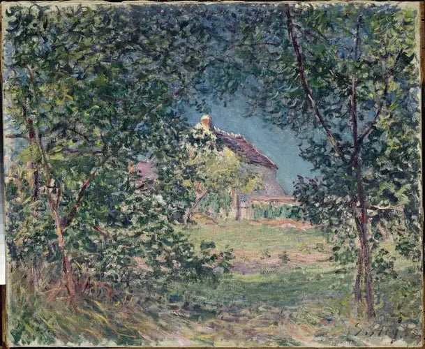 Lisière de forêt au printemps - Alfred Sisley