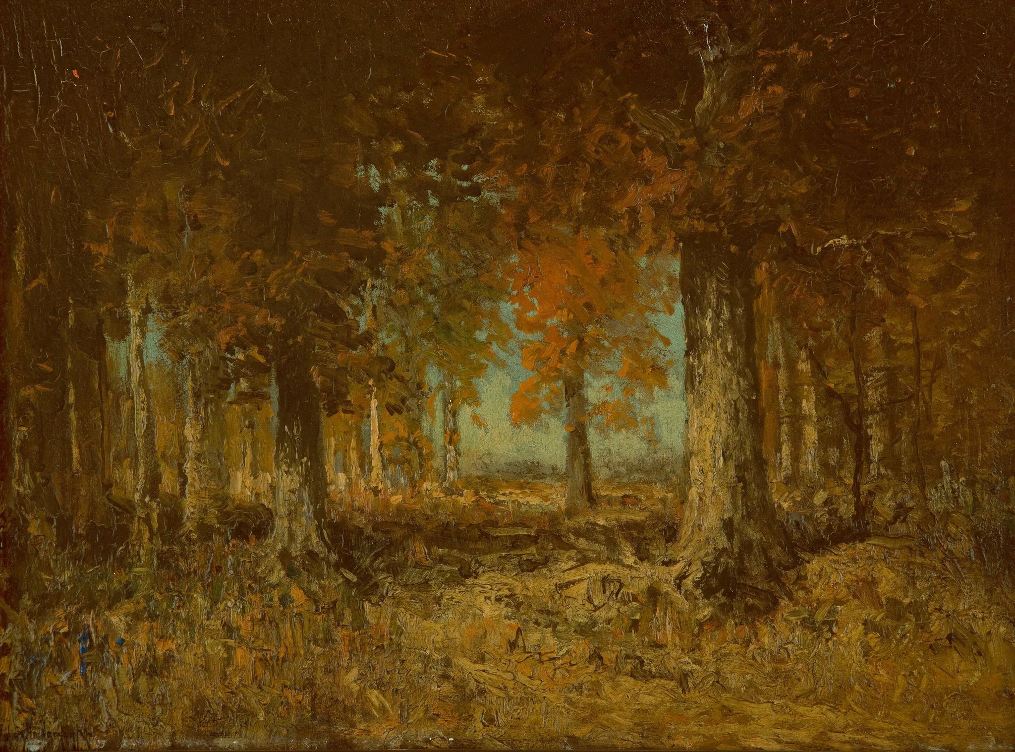 Lisière des bois - Julian Onderdonk image 1 copie de tableau peinte à la main