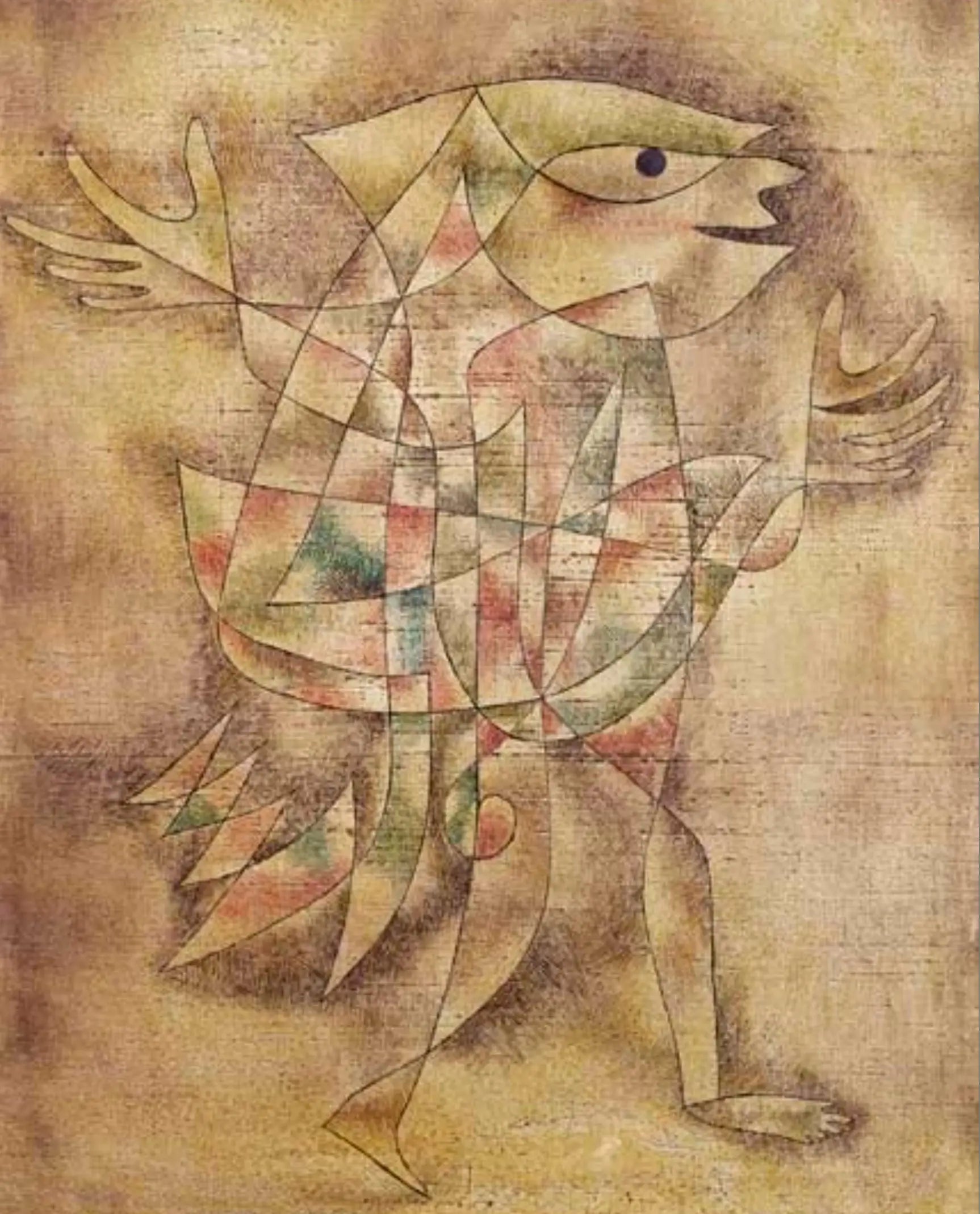 Little Jester in a Trance - Paul Klee image 1 reproduction artisanale de tableau