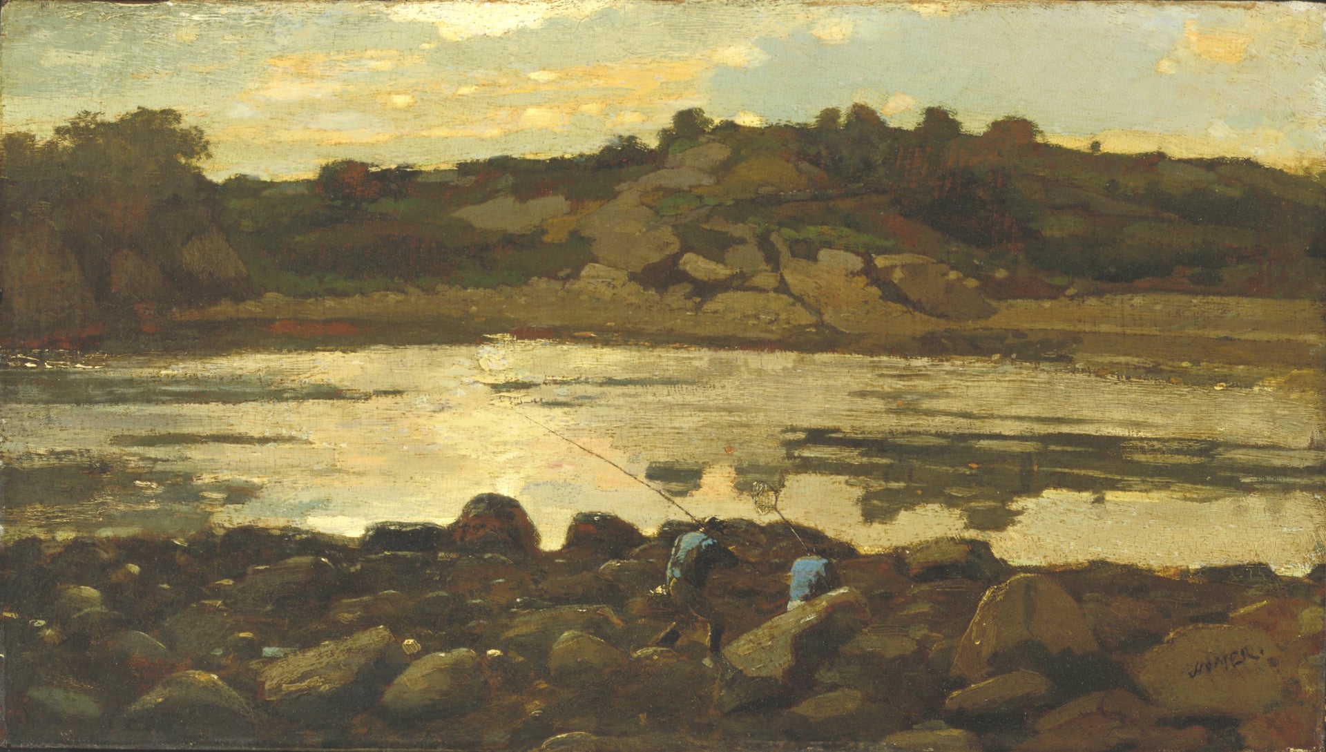 Lobster Cove, Manchester, Massachusetts - Winslow Homer image 1 reproduction réalisée par Alpha Reproduction