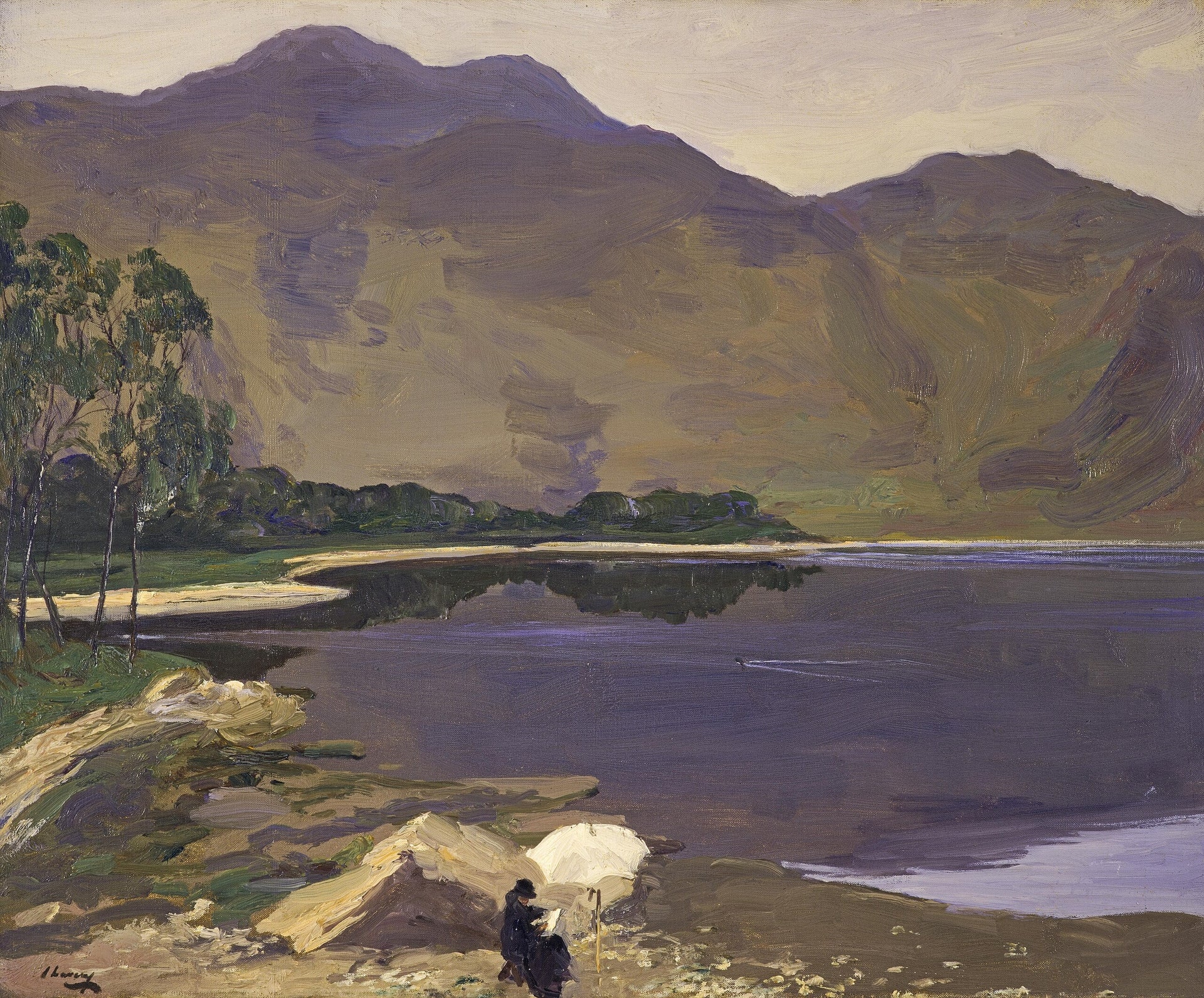 Loch Katrine - John Lavery image 1 tableau peint à l’huile sur toile