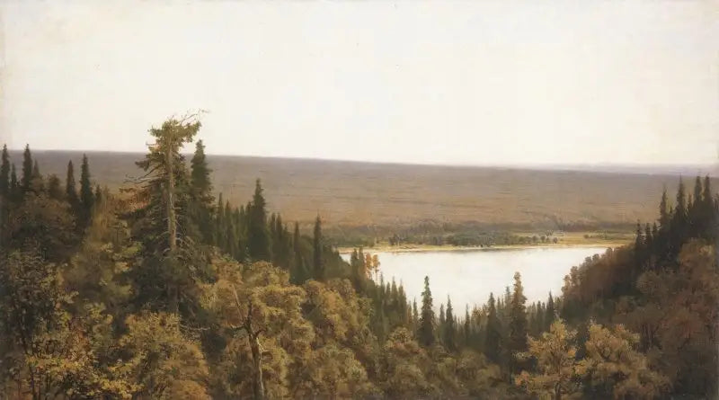 Log riche (Forêt de sapins sur Kama) - Ivan Chichkine