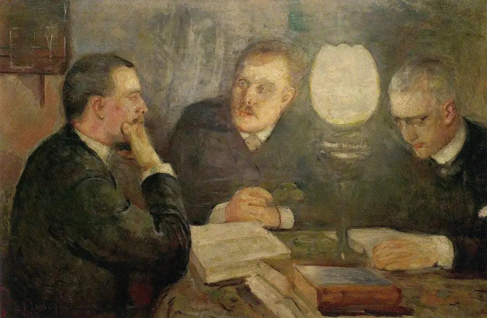 Loi - Edvard Munch image 1 reproduction artisanale de tableau