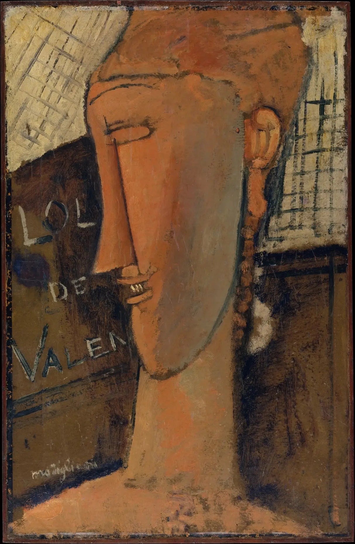 Lola de Valence - Amedeo Modigliani image 1 reproduction d’œuvre d’art à l’huile