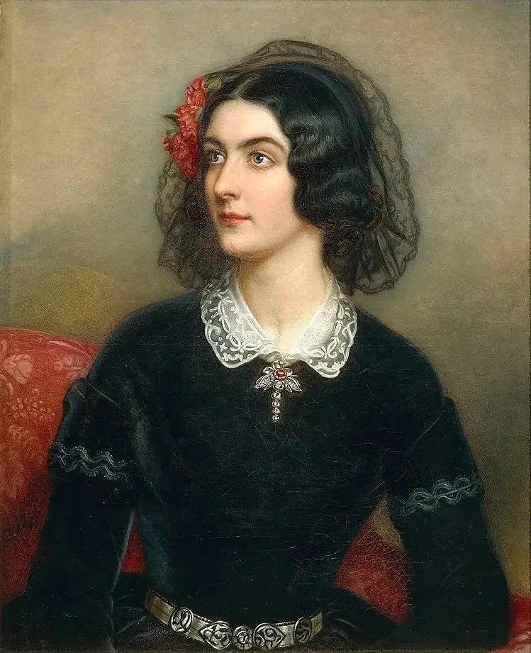 Lola Montez - Joseph Karl Stieler image 1 reproduction artisanale de tableau