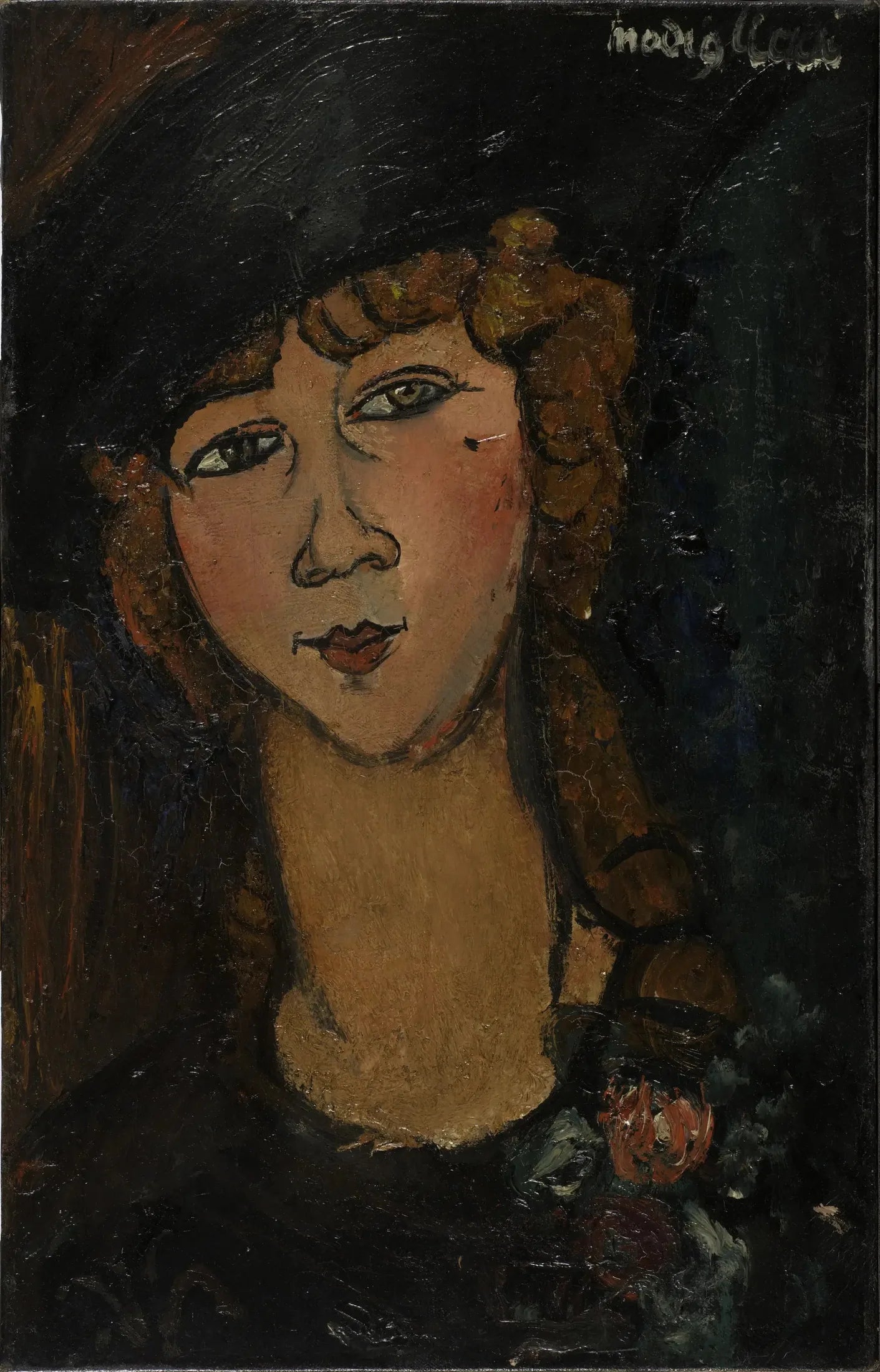 Lolotte - Amedeo Modigliani image 1 reproduction d’œuvre d’art à l’huile