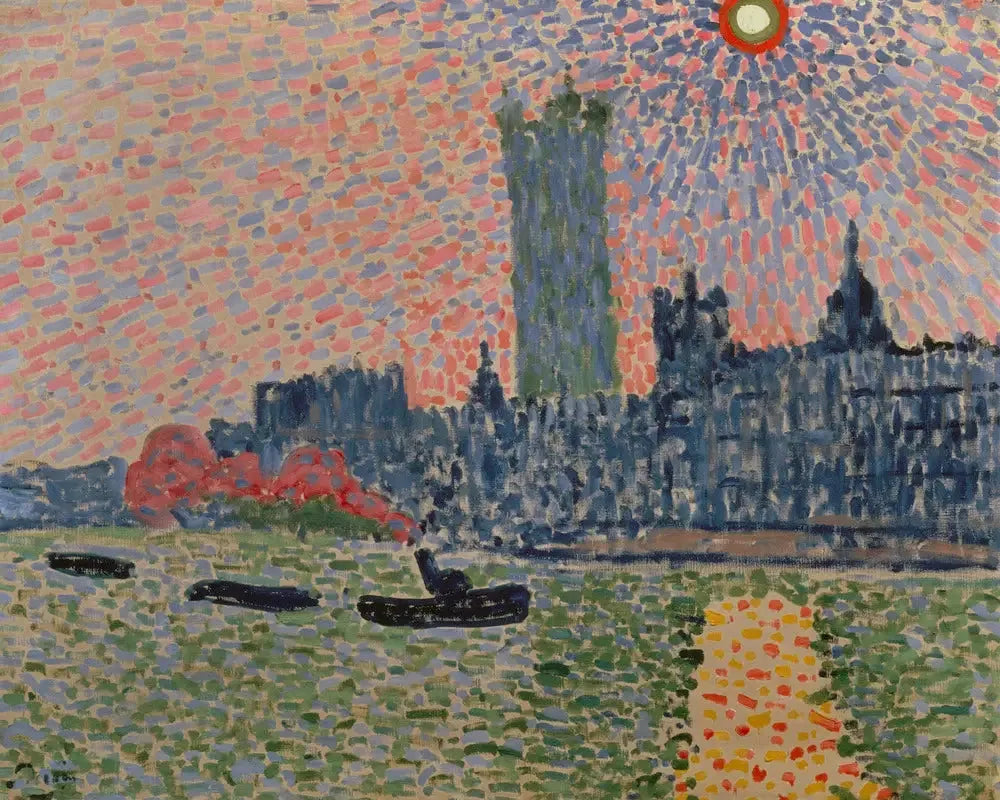 Londres, Westminster - André Derain image 1 copie de tableau peinte à la main