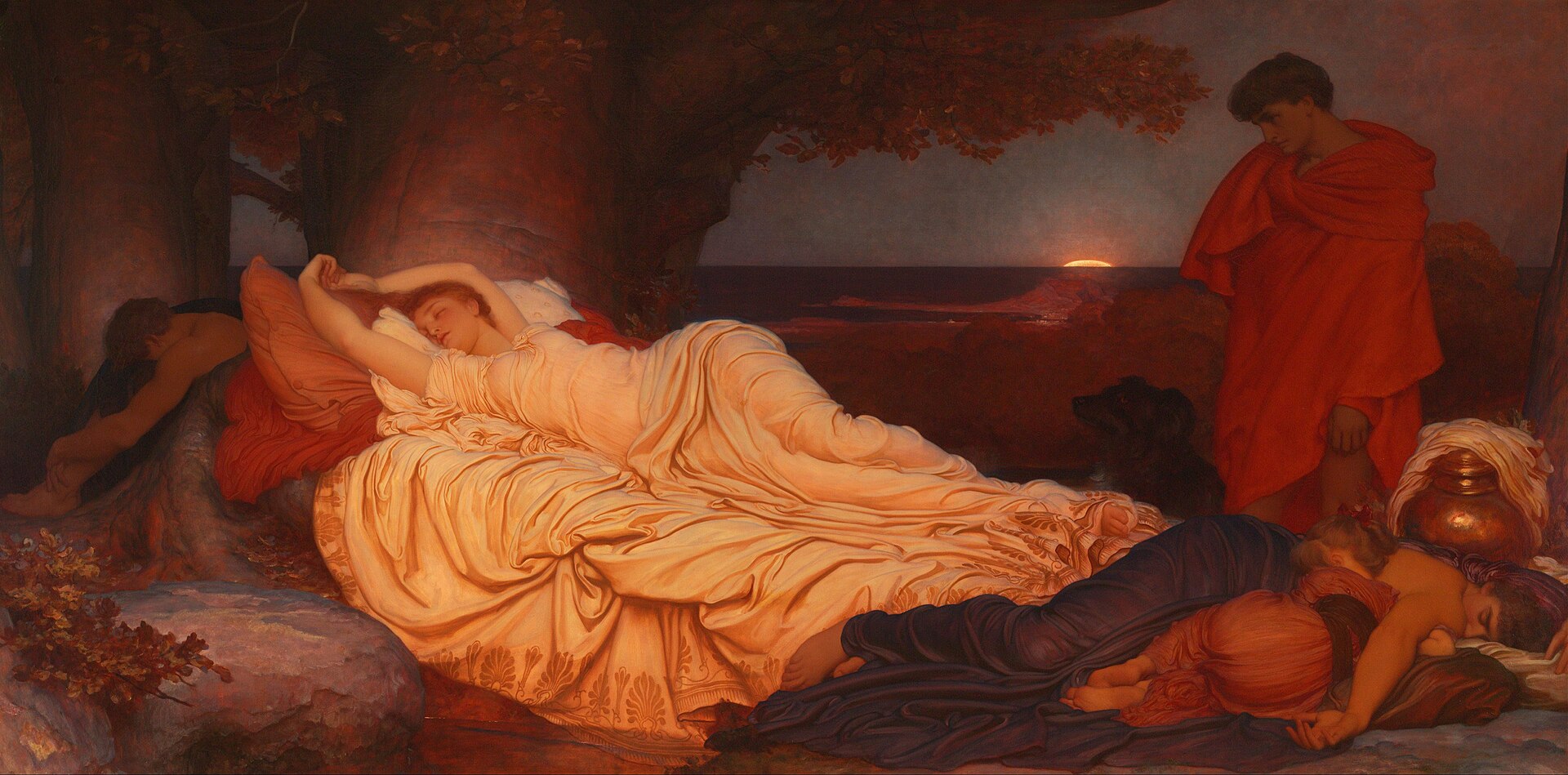 Cymon and Iphigenia - Frederic Leighton