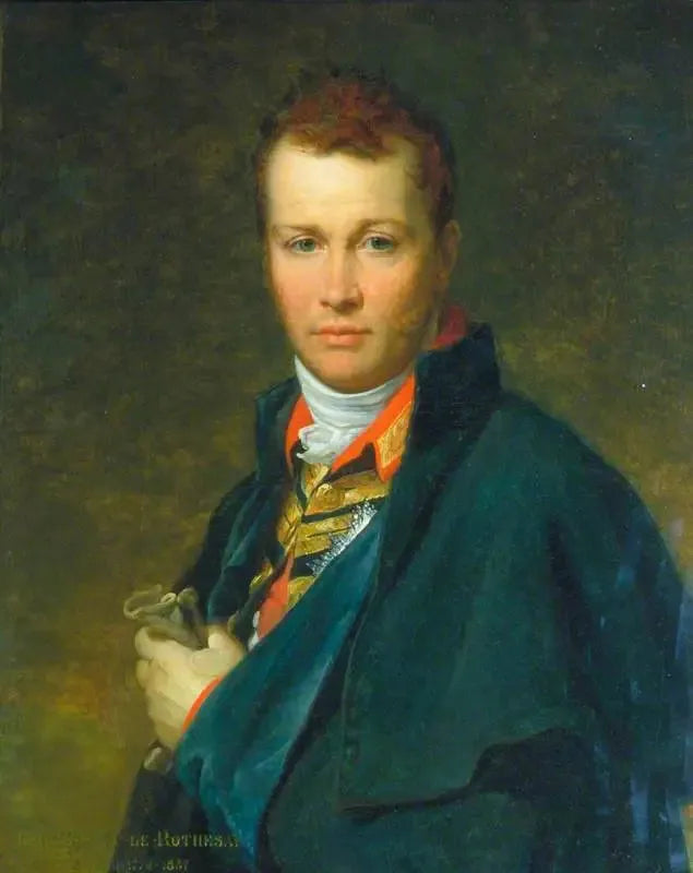 Lord Stuart de Rothesay (1779-1845) - François Gérard image 2 copie de tableau peinte à la main