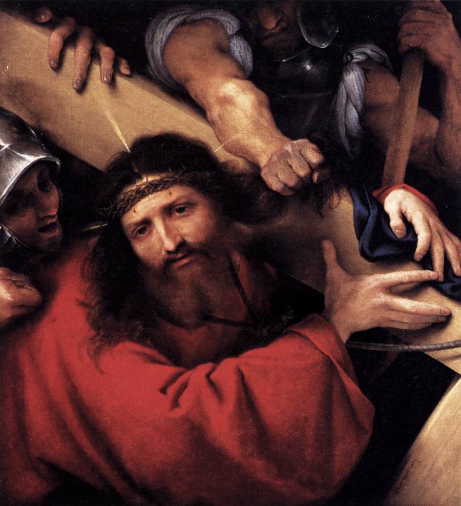 Le Christ portant la croix - Lorenzo Lotto