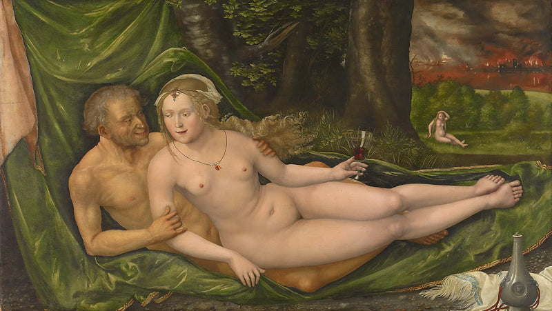 Lot et ses filles - Albrecht Altdorfer